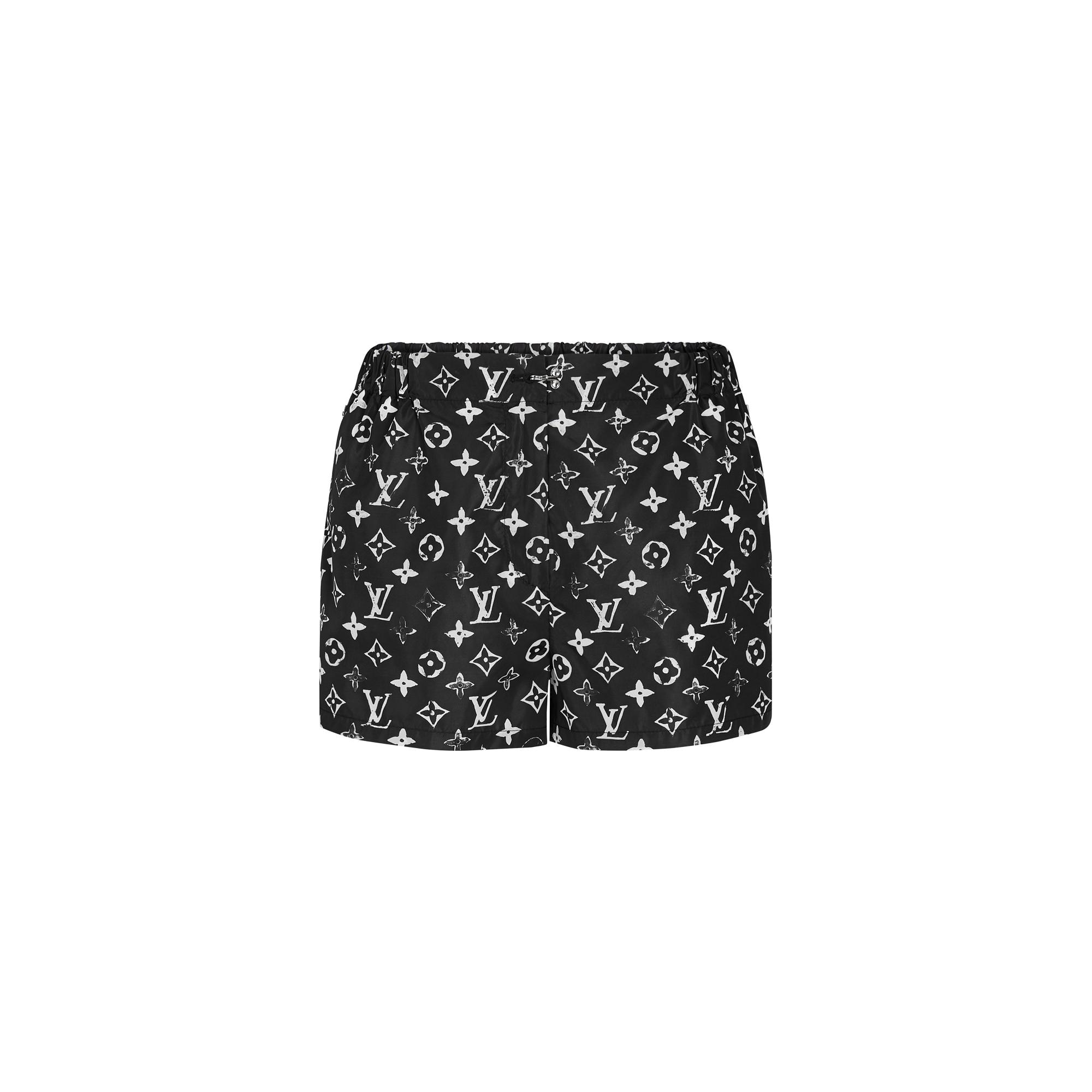 LOUIS VUITTON パンツ(その他) 黒x白(ドット) 4103425E0077 ウィメンズ ウィメンズ スカート&ショートパンツ - ショーツ